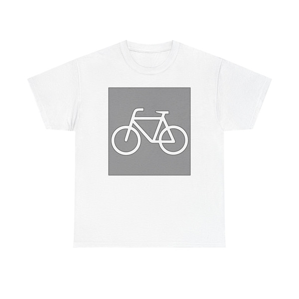 Zeichen 237 Skizze für Fahrradroute auf der Straße StVO 1992 (Germany) (Road Sign) T-Shirt