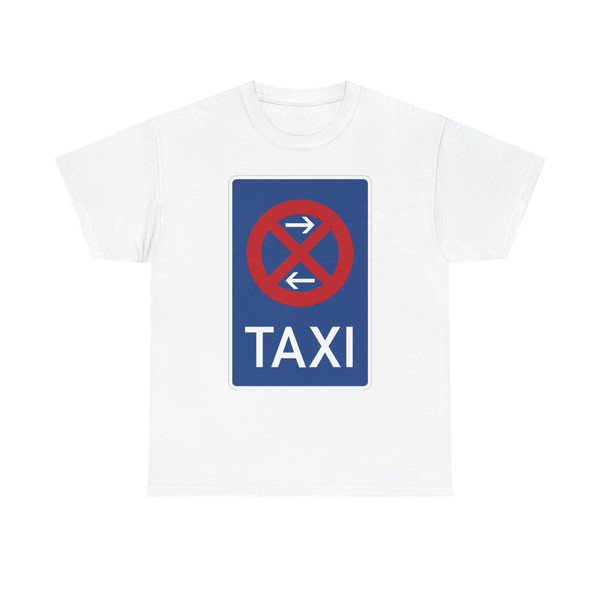 Zeichen 229-31 - Taxenstand Mitte Aufstellung links StVO 2013 (Germany) (Road Sign) T-Shirt