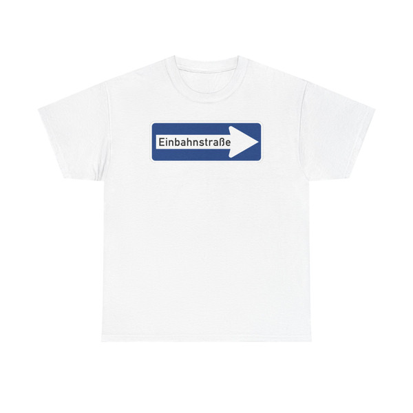 Zeichen 220-20 - Einbahnstraße rechtsweisend StVO 2017 (Germany) (Road Sign) T-Shirt