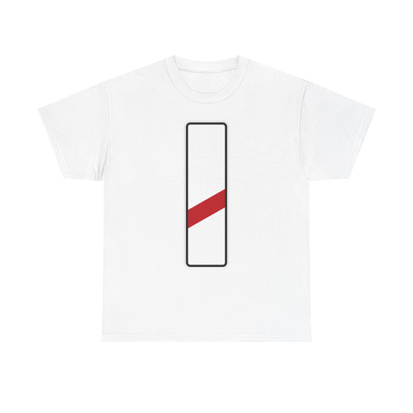 Zeichen 162  Einstreifige Bake rechts StVO 1970 (Germany) (Road Sign) T-Shirt