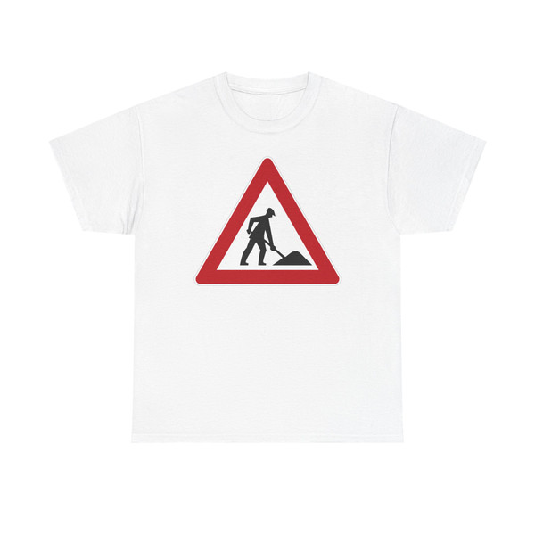 Zeichen 123 - Baustelle StVO 1970 (Germany) (Road Sign) T-Shirt