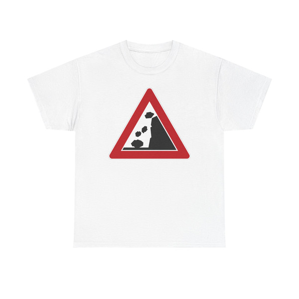Zeichen 101-15 - Steinschlag StVO 2017 (Germany) (Road Sign) T-Shirt