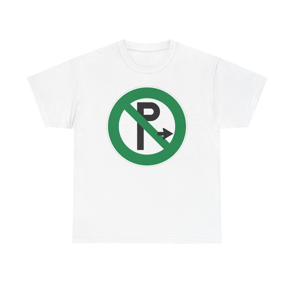 Zeichen - Parkverbot mit Rechtspfeil Privat (Germany) (Road Sign) T-Shirt