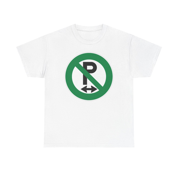 Zeichen - Parkverbot mit Links- und Rechtspfeil Privat (Germany) (Road Sign) T-Shirt