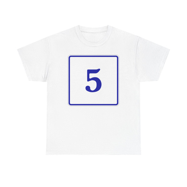 Yukon Highway 5 (Canada) (Road Sign) T-Shirt