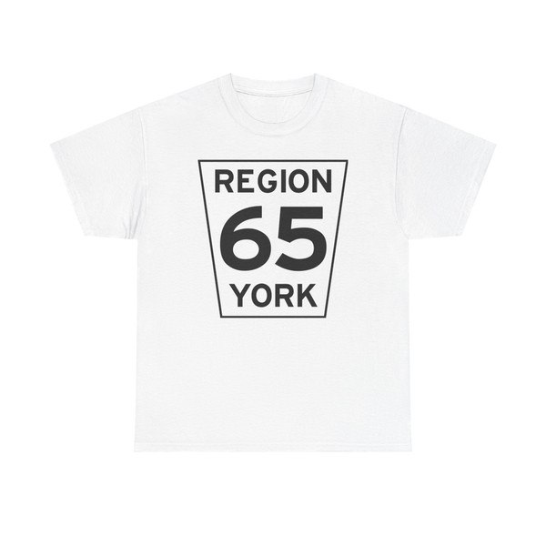 York Regional Road 65 (Canada) (Road Sign) T-Shirt