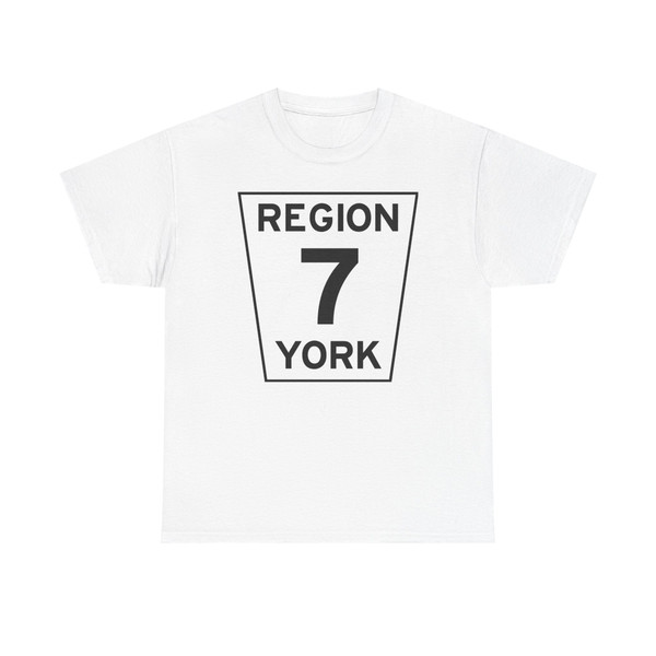 York Regional Road 7 (Canada) (Road Sign) T-Shirt