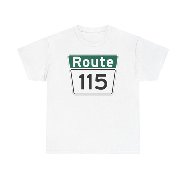 Winnipeg city route 115 (Canada) (Road Sign) T-Shirt