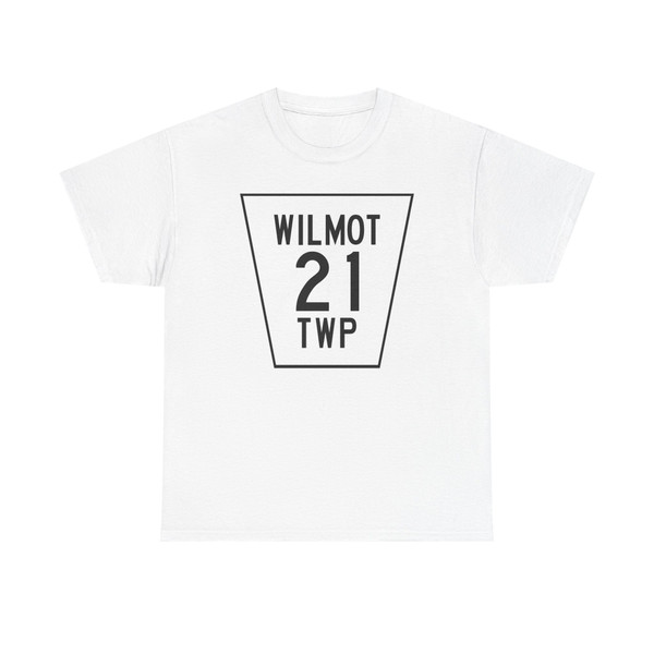 Wilmot Township Road 21 (Canada) (Road Sign) T-Shirt