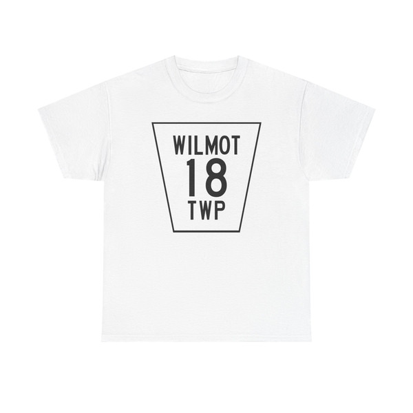 Wilmot Township Road 18 (Canada) (Road Sign) T-Shirt