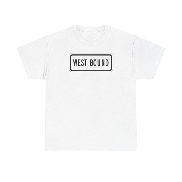 West plate 1948 (United States) (Road Sign) T-Shirt