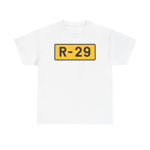 Wegschild Montenegro R-29 (Montenegro) (Road Sign) T-Shirt