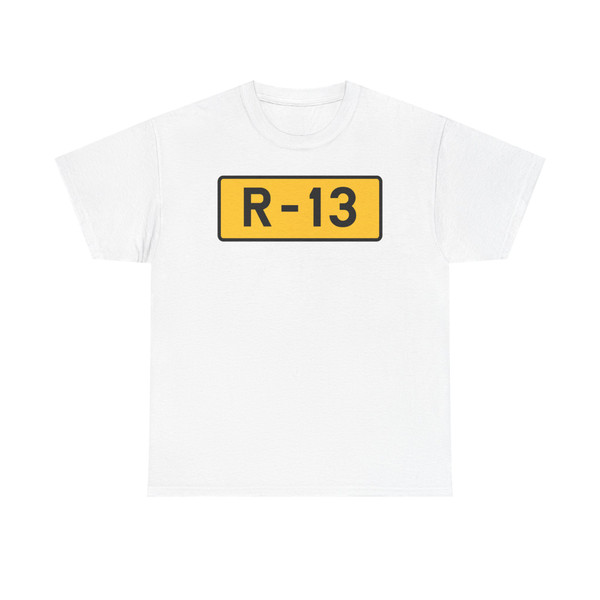 Wegschild Montenegro R-13 (Montenegro) (Road Sign) T-Shirt