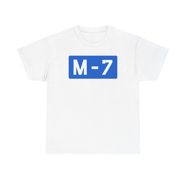 Wegschild Montenegro M-7 (Montenegro) (Road Sign) T-Shirt