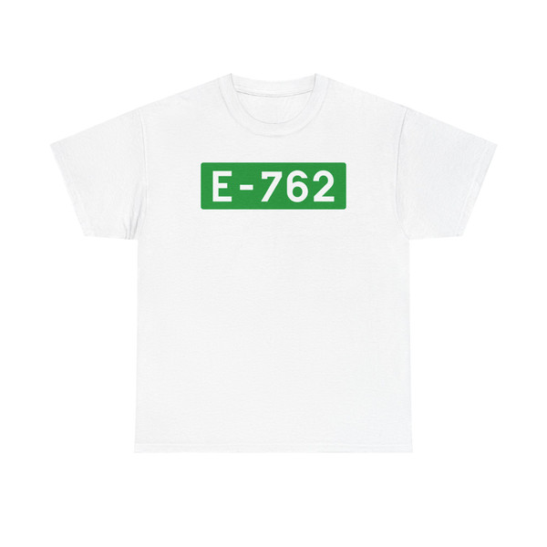 Wegschild Montenegro E-762 (Montenegro) (Road Sign) T-Shirt