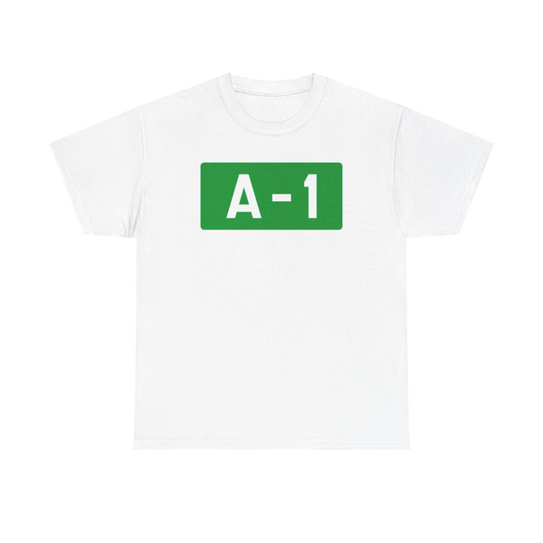 Wegschild Montenegro A-1 (Montenegro) (Road Sign) T-Shirt