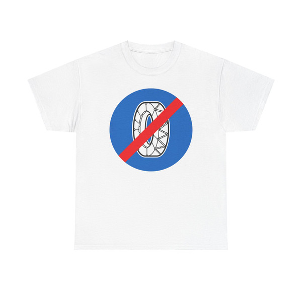 Vorschriftszeichen 22a (Austria) (Road Sign) T-Shirt
