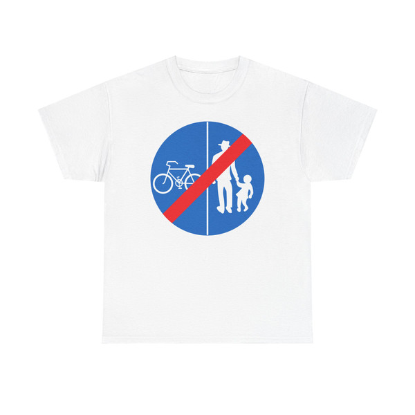 Vorschriftszeichen 17a-d (Austria) (Road Sign) T-Shirt