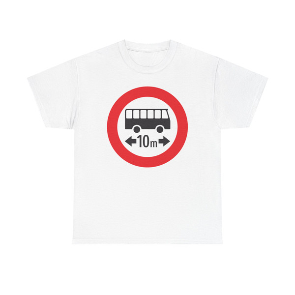 Vorschriftszeichen 7f Länge 2010 (Austria) (Road Sign) T-Shirt