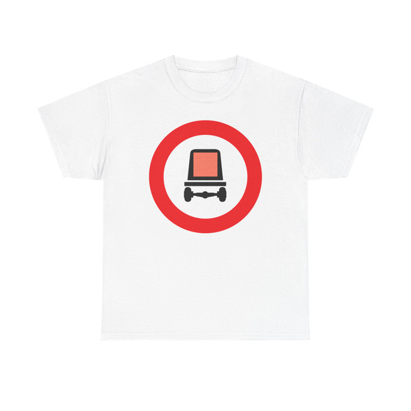 Vorschriftszeichen 7e (Austria) (Road Sign) T-Shirt