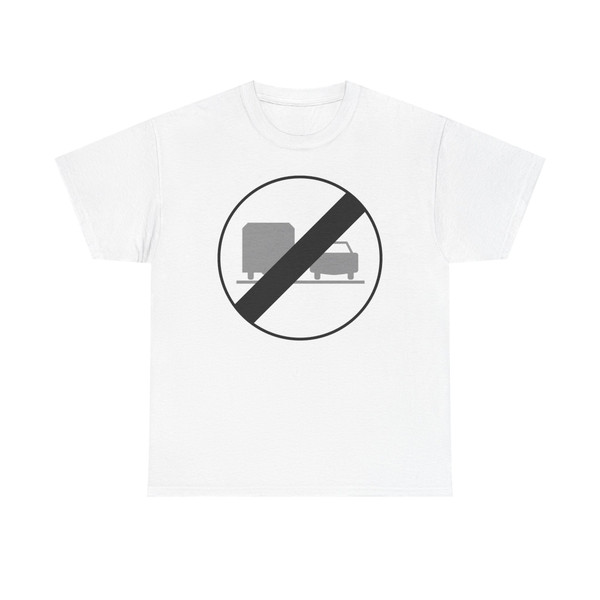 Vorschriftszeichen 4d (Austria) (Road Sign) T-Shirt