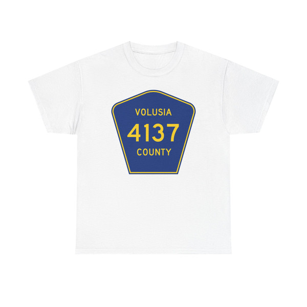 Volusia County 4137 (Florida) (Road Sign) T-Shirt