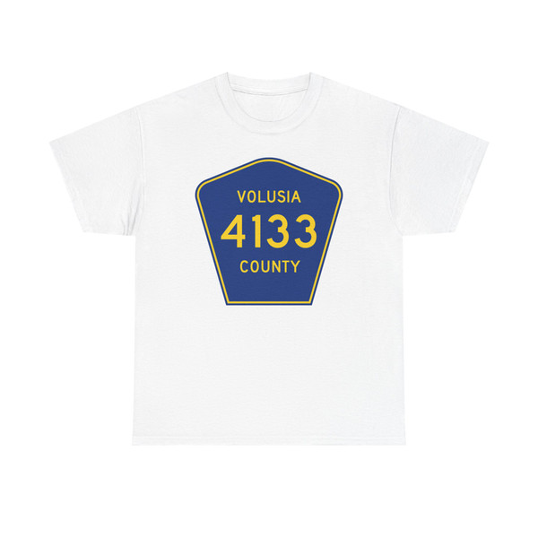 Volusia County 4133 (Florida) (Road Sign) T-Shirt