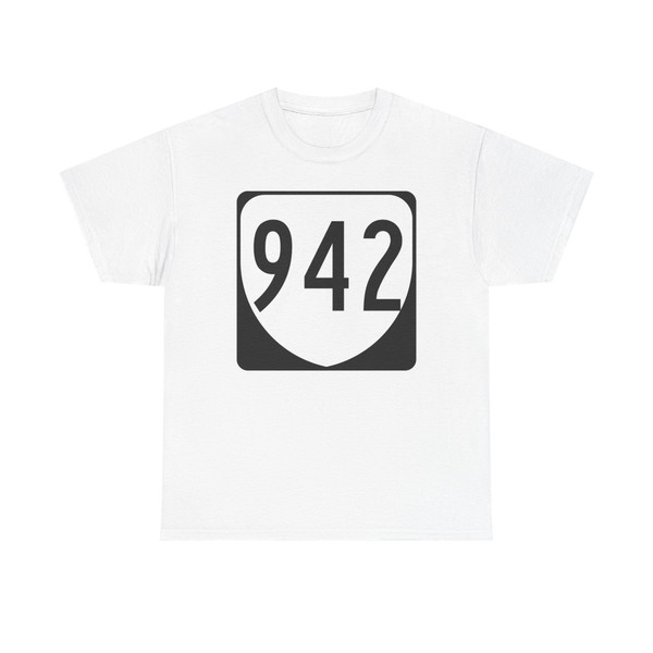 Virginia 942 1980 (Virginia) (Road Sign) T-Shirt (0e0f64)