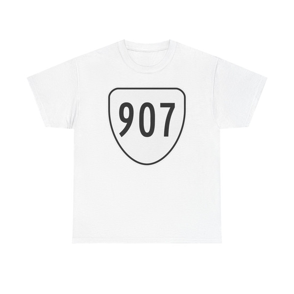 Virginia 907 1956 (Virginia) (Road Sign) T-Shirt (0d6a06)