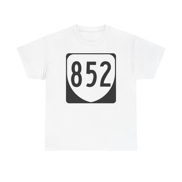 Virginia 852 1980 (Virginia) (Road Sign) T-Shirt (0bc0ec)