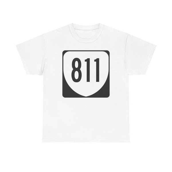 Virginia 811 1980 (Virginia) (Road Sign) T-Shirt (0bc035)