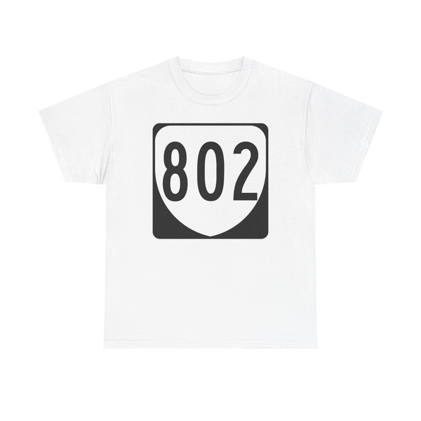 Virginia 802 1980 (Virginia) (Road Sign) T-Shirt (0b0e33)