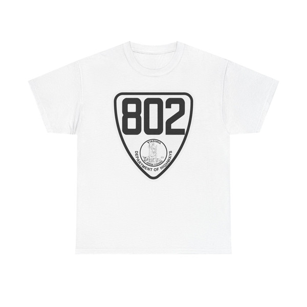 Virginia 802 1924 (Virginia) (Road Sign) T-Shirt