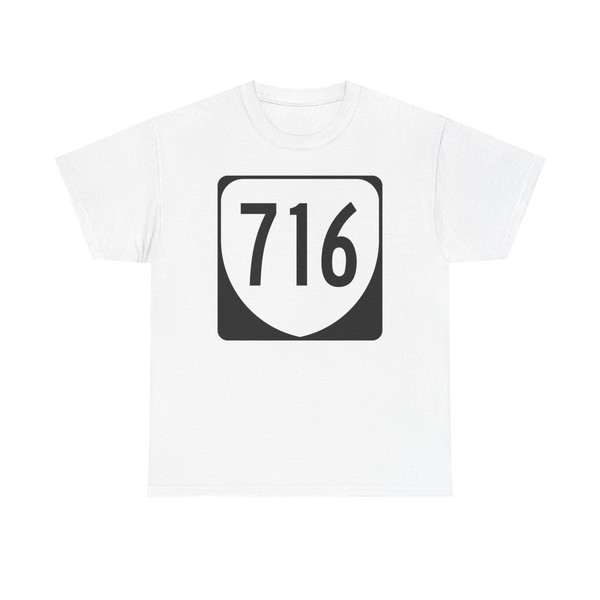 Virginia 716 1980 (Virginia) (Road Sign) T-Shirt (0a001d)