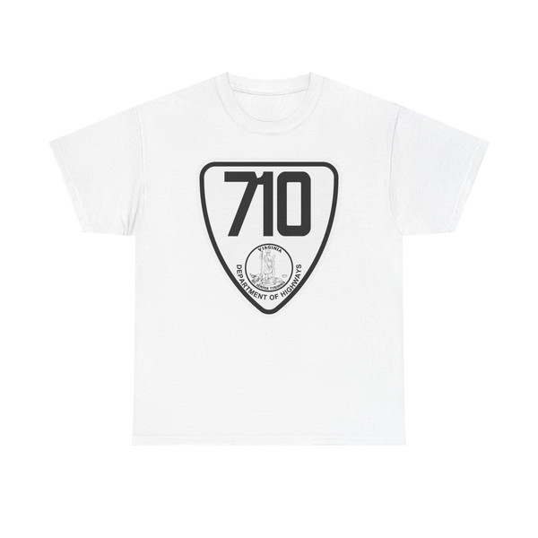 Virginia 710 1924 (Virginia) (Road Sign) T-Shirt