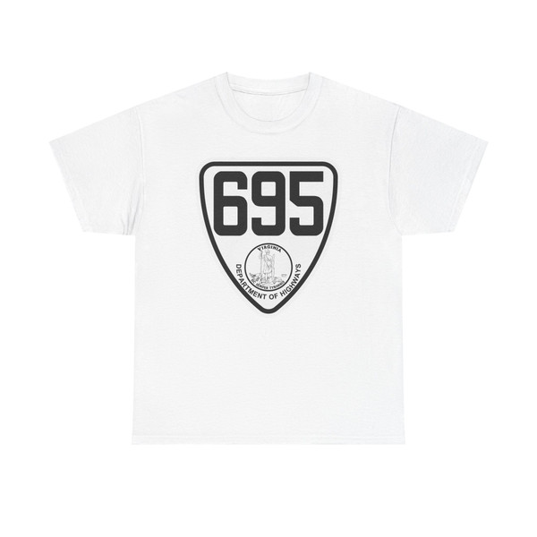 Virginia 695 1924 (Virginia) (Road Sign) T-Shirt
