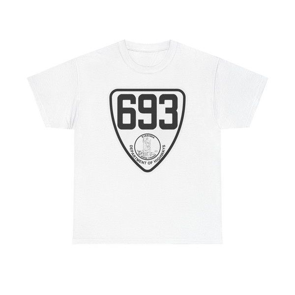 Virginia 693 1924 (Virginia) (Road Sign) T-Shirt