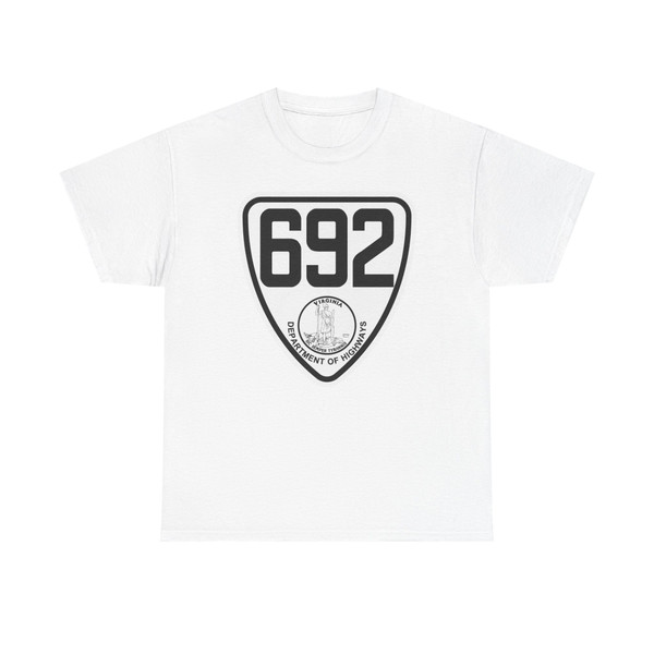 Virginia 692 1924 (Virginia) (Road Sign) T-Shirt