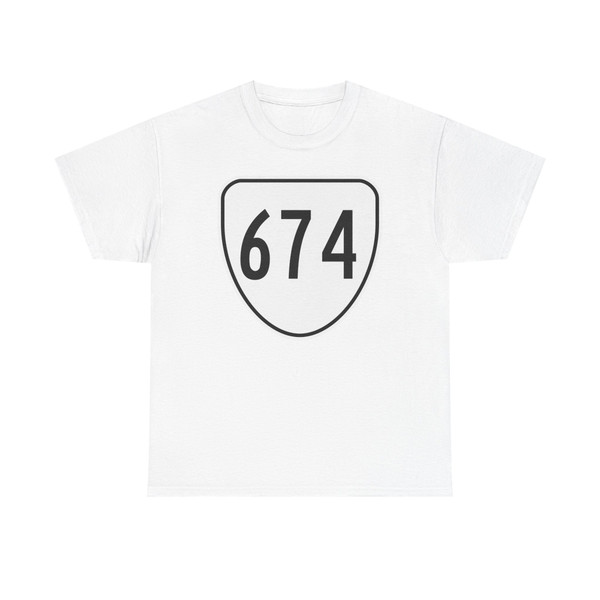 Virginia 674 1956 (Virginia) (Road Sign) T-Shirt