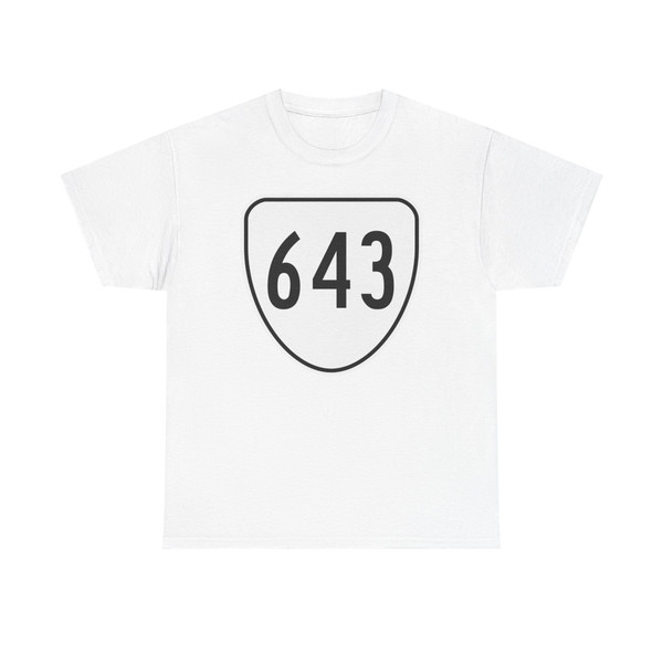 Virginia 643 1956 (Virginia) (Road Sign) T-Shirt