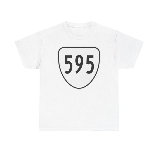 Virginia 595 1956 (Virginia) (Road Sign) T-Shirt