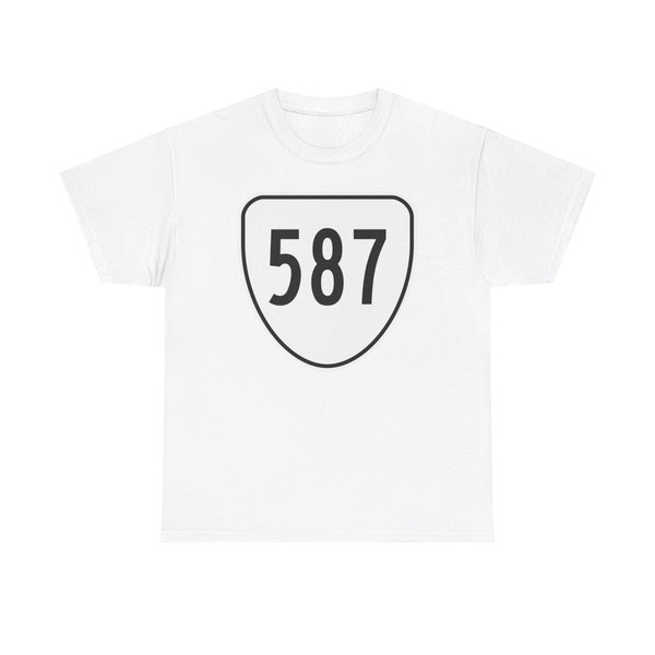 Virginia 587 1956 (Virginia) (Road Sign) T-Shirt