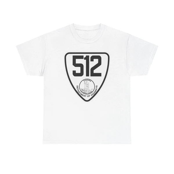 Virginia 512 1924 (Virginia) (Road Sign) T-Shirt