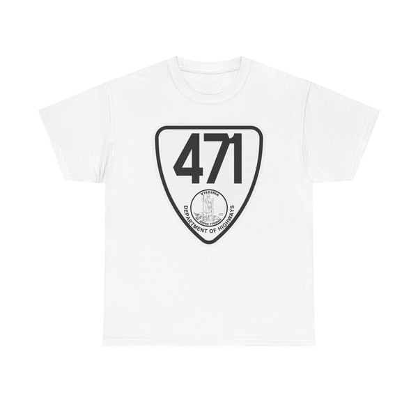 Virginia 471 1924 (Virginia) (Road Sign) T-Shirt
