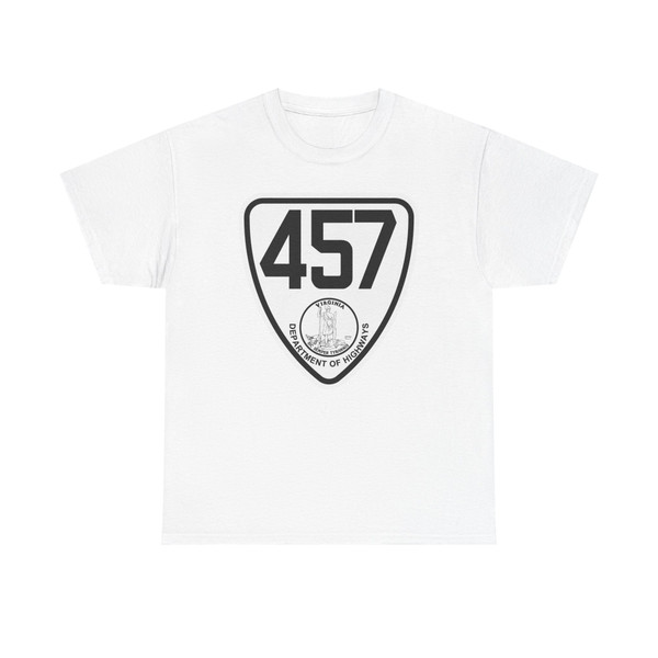 Virginia 457 1924 (Virginia) (Road Sign) T-Shirt