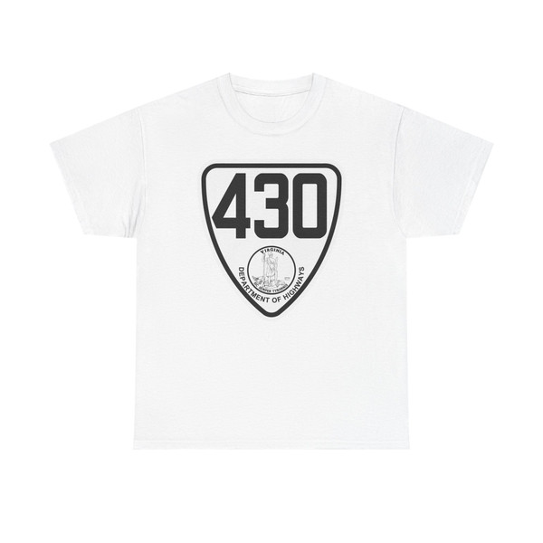 Virginia 430 1924 (Virginia) (Road Sign) T-Shirt