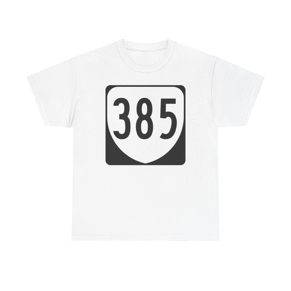 Virginia 385 1980 (Virginia) (Road Sign) T-Shirt
