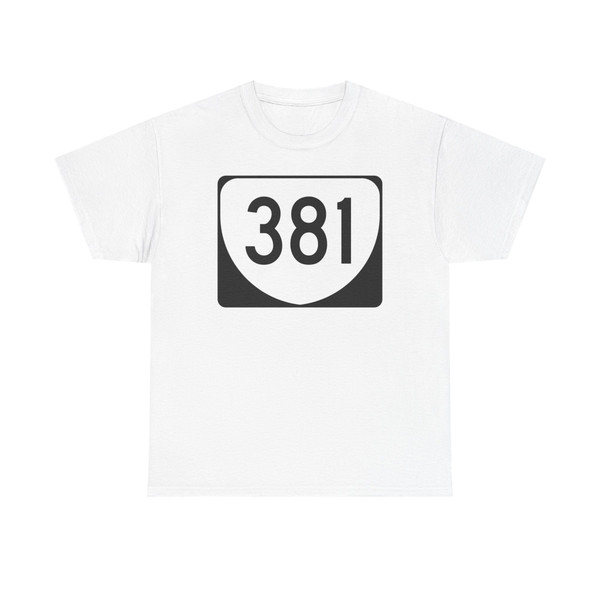 Virginia 381 (Virginia) (Road Sign) T-Shirt