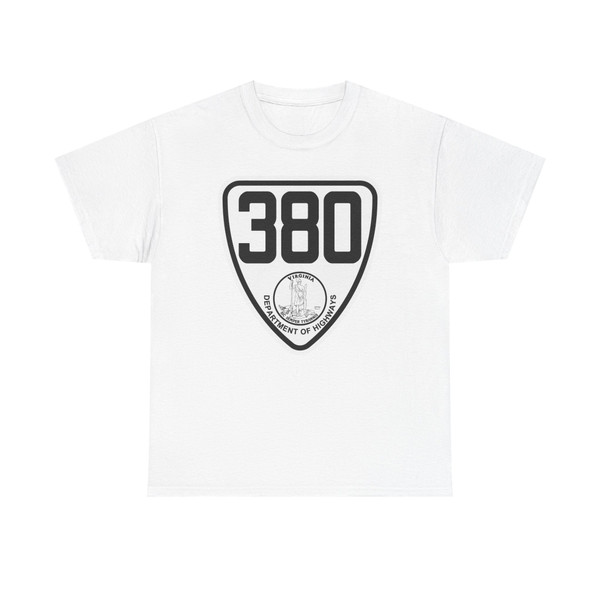 Virginia 380 1924 (Virginia) (Road Sign) T-Shirt
