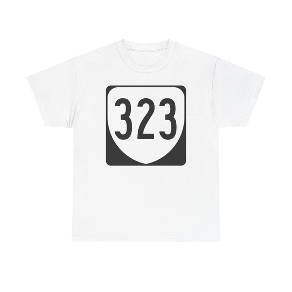 Virginia 323 1980 (Virginia) (Road Sign) T-Shirt